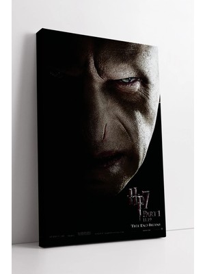 Mushen Studio Harry Potter Hp7 Part 1 Tehditkâr Kötü Güç Temalı Karanlık Sinema Afişi Modern Kanvas Dekoru Kanvas
