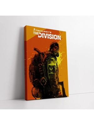 Mushen Studio Tom Clancy's The Division Oyunu Kanvas Tablo Duvar Dekoru Salon Ofis Yatak Odası
