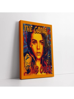 Mushen Studio The Game Is Over Kanvas Tablo Duvar Dekoru Salon Ofis Yatak Odası