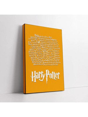 Mushen Studio Harry Potter All Magic Kanvas Tablo Duvar Dekoru Salon Ofis Yatak Odası