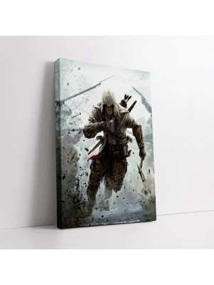 Mushen Studio Assassin's Creed Oyun Kanvas Tablo Duvar Dekoru Salon Ofis Yatak Odası