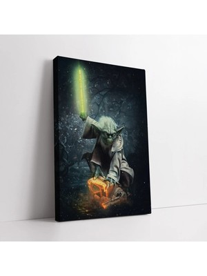 Mushen Studio Star Wars Temalı Kanvas Tablo Duvar Dekoru Salon Ofis Yatak Odası
