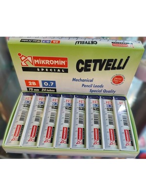 Ada Çanta Kırtasiye 24 Adet Mikro 0,7 Kalem Ucu HV449203