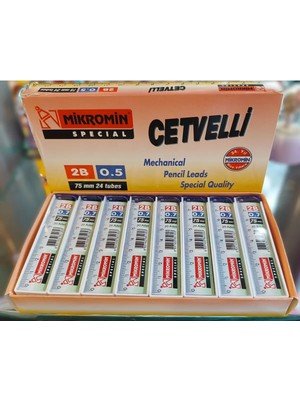 Ada Çanta Kırtasiye 24 Adet Mikro 0,5 Kalem Ucu HV119203