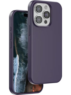 Magicool Venco  Iphone 14 Pro Max Home Magsafe Kapak - Derin Mor