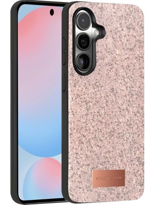 Magicool Onegif Samsung Galaxy S24 Bright Simli Kapak - Pembe