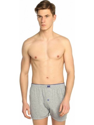 Hace Bazaar Tutku 0117 Erkek  Penye Düz Boxer