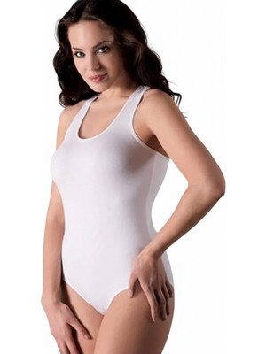 Hace Bazaar Şahinler Dar Askılı U Yaka Çıtçıtlı Body B880