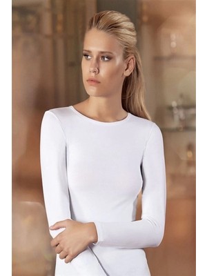 Hace Bazaar Şahinler Uzun Kollu Bisiklet Yaka Body B193