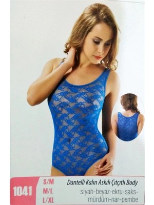 Hace Bazaar Dorya Dantel Kalın Askı Atlet 1041