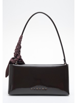 Sisley Sısley Kadın Kol Çantası Rugan Kahve SLY482