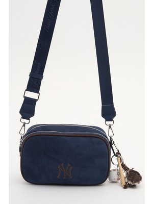 New York Yankees Kadın Çapraz Çanta Lacivert-Kahve MLB048