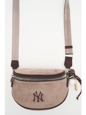 New York Yankees Kadın Vücut Çantası Taş-Kahve MLB059