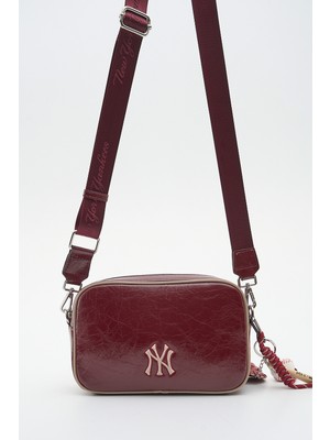 New York Yankees Kadın Çapraz Çanta Bordo-Ten MLB063