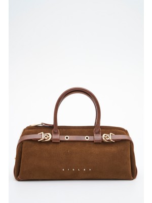 Sisley Sısley Kadın El Çantası Süet Taba SLY462