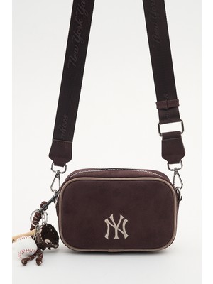 New York Yankees Kadın Çapraz Çanta Kahve-Taş MLB046