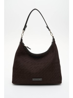 Sisley Sısley Kadın Kol Çantası Kahve SLY508