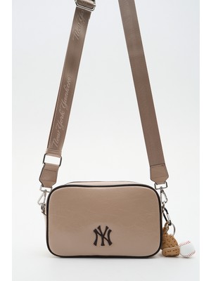 New York Yankees Kadın Çapraz Çanta Ten-Kahve MLB063