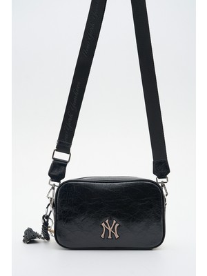 New York Yankees Kadın Çapraz Çanta Siyah MLB063