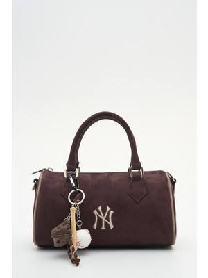 New York Yankees Kadın El Çantası Kahve-Taş MLB047