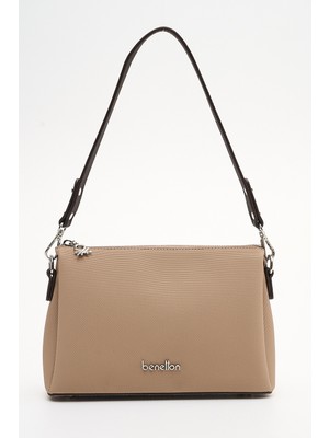 United Colors Of Benetton Benetton Kadın Kol Çantası Vızon-Kahve BNT1928