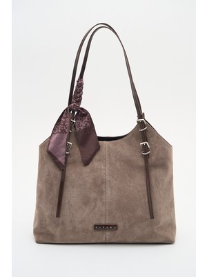 Sisley Sısley Kadın Kol Çantası Taş-Kahve SLY522