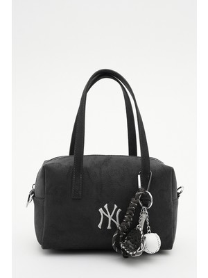 New York Yankees Kadın El Çantası Siyah MLB045