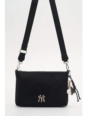 New York Yankees Kadın Çapraz Çanta Siyah MLB051