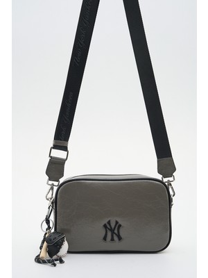 New York Yankees Kadın Çapraz Çanta Gri-Siyah MLB063