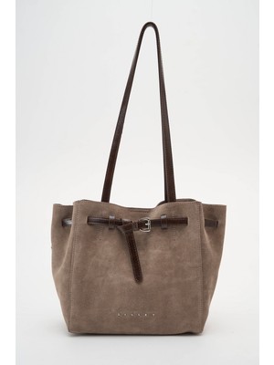 Sisley Sısley Kadın Kol Çantası Taş-Kahve SLY527