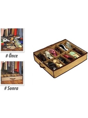 Hereveoyuncak Portatif Ayakkabı Saklama Hurcu (Moddel 2)