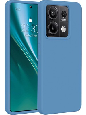 Magicool Xiaomi Redmi Note 13 Pro 4g Kılıf First Silikon - Mavi