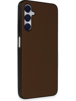 Magicool Samsung Galaxy A05S Kılıf Taft Kapak - Kahverengi