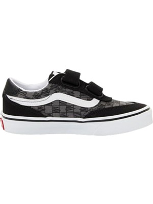Vans Brooklyn Ls V Siyah Çocuk Günlük Ayakkabı