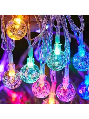 Hace Bazaar 3m 20 LED Kristal Top Rgb Pilli