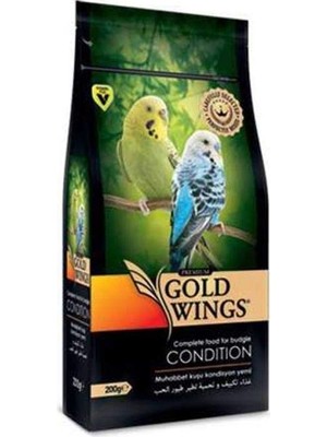 Gold Wings Premium Muhabbbet Kondisyon Yemi, 200 G