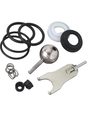Uravas Store Delta Faucet RP77738 Banyo Tamir Takımı, Krom