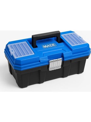 Uravas Store Takım Çantası, Metal Kilitli, Plastik Gövde, Organizer Bölmeli, El Aleti Kutusu, Profesyonel Takım Kutusu, Düzenleyici, Darbeye Dayanıklı, Metal Menteşeli, Kullanışlı, Alet Çantası, 13''