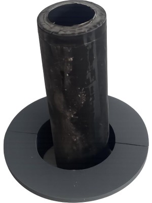 Uravas Store Koyu Gri Doğalgaz Boru Kılıfı - Geçmeli Duvar Geçiş Kılıf Kapağı Kapağı Iç Çap : 4,5 cm