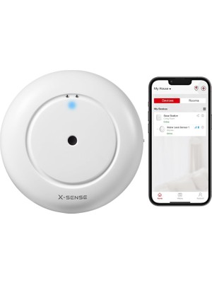Uravas Store X-Sense Wifi Su Sensörü Aksesuarı Için SWS54 Su Sensörü Kiti Ana Istasyonu SBS50 Modeli SWS51 1 Paket