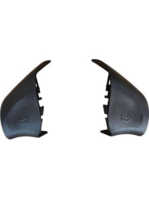 Uravas Store Korna Düğmesi Kapakları Sağ Sol 3A0419097 Vw Polo Classic ile Uyumlu 1996-1999
