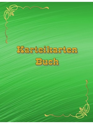 Uravas Store Independently Published Karteikarten Buch 100 Seiten A4 Für Viele Berufe Geeignet Karteikartenbuch Arzt Hno Hausarzt Arztpraxis Physiotherapie Facharzt Zahnarzt ... Notizbuch Grün 02 (German Edition)