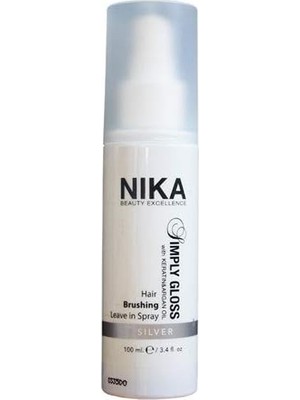 Uravas Store 6 Nika Canlandırıcı Saç Spreyi Sılver Gümüş Yansıma - 100 ml
