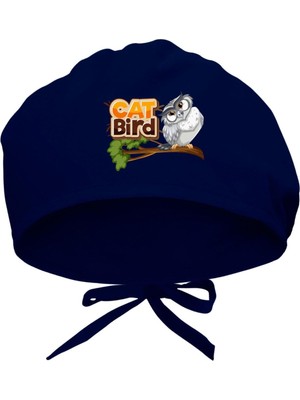 Uravas Store Tasarım Trend Dijital Baskılı Cat Bird Bone - Doktor ve Hemşire Bonesi Cerrahi Bone Hastane Bonesi