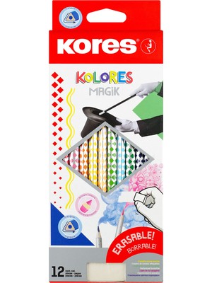 Uravas Store Kores Kolores Magic 12'li Ahşap Boya Kalemi