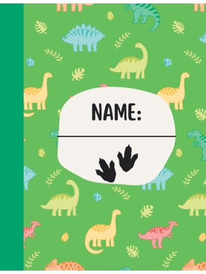 Uravas Store Dinosaur Primary Journal