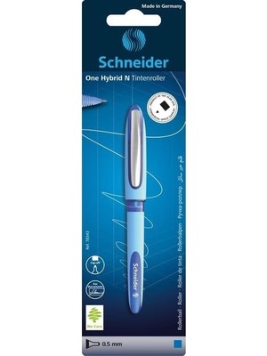 Uravas Store Schneider Alıcının Dönerbaşlı Kalem One Hybrid C 05, Konusspitze 0,5 Mm, Mavi, 1er Kartı Üzerinde