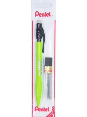 Uravas Store Pentel 0.5 mm Prıme Plastik Gövdeli Versatil + 12'li Yedek Uç Set A.yeşil