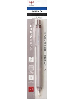 Uravas Store Tombow Mono Grafik Lite Mekanik Kalem | 0.5 mm | Grayish Brown [DPA-122E]