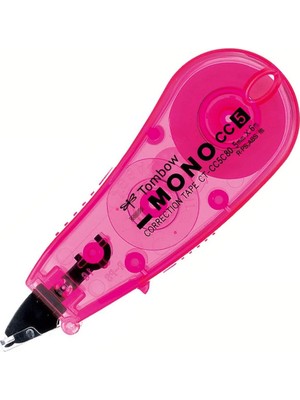 Uravas Store Tombow Mini Şerit Silici 5MMX6M, Şeffaf Pembe